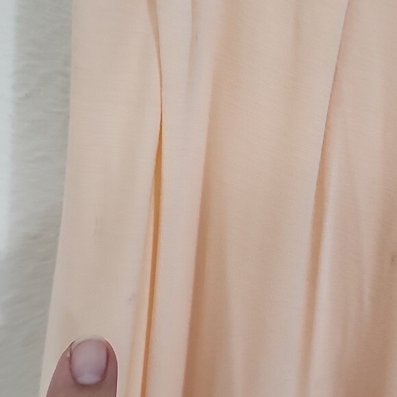 Lulu's soft peach tricks of the trade maxi infinity dress size XS - Picture 4 of 13
